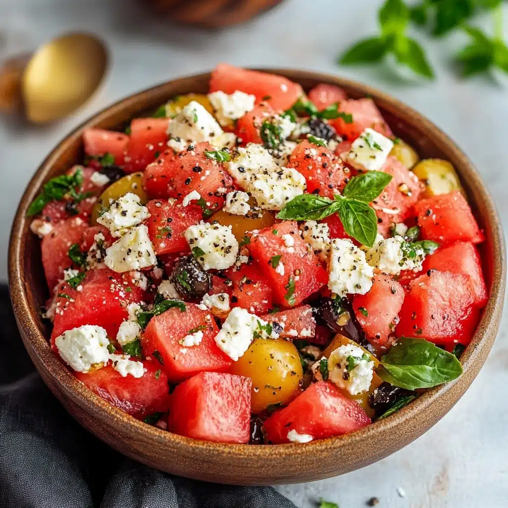 Watermelon Feta Salad