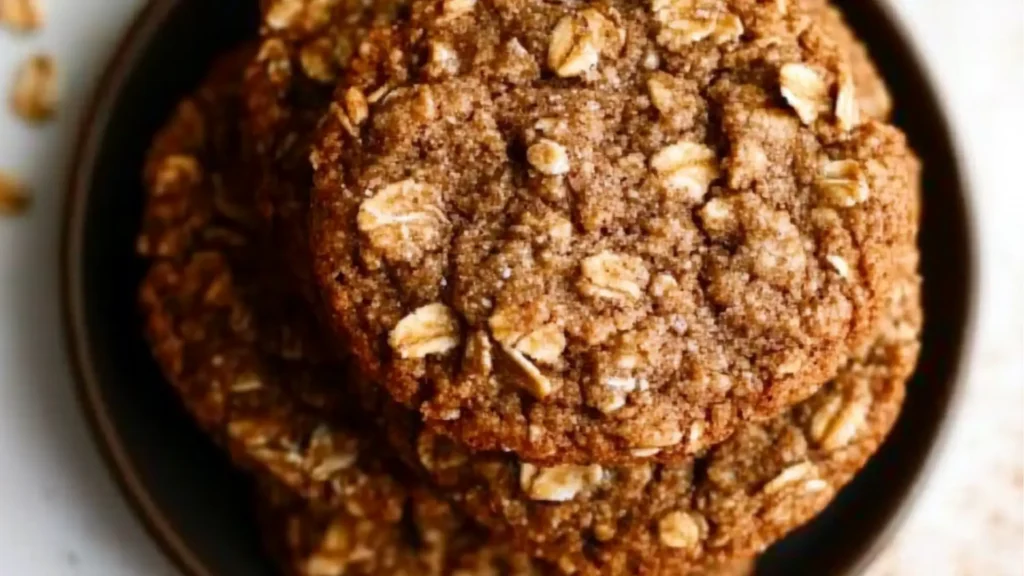 gingerbread oatmeal breakfast cookies are the perfect way to start your morning