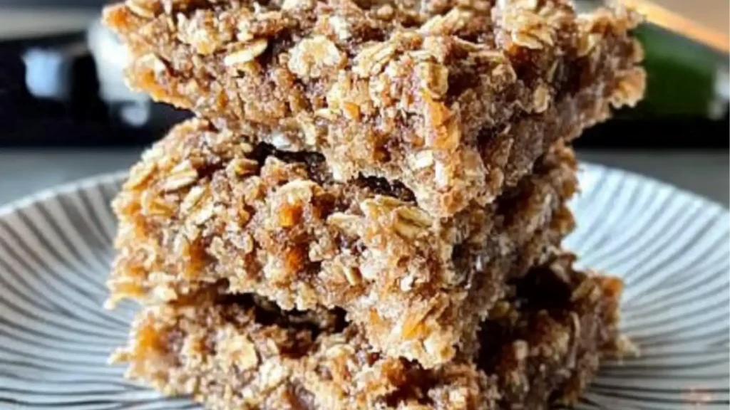 Healthy Oatmeal Bars Breakfast