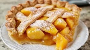 the best southern peach pie recipe