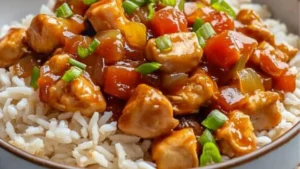 slow cooker sweet Hawaiian chicken, easy Hawaiian chicken crockpot, Crockpot chicken recipe with pineapple, sweet chicken crockpot recipes, Hawaiian chicken with brown sugar, tender Hawaiian Crockpot chicken recipe