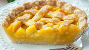 a close up of a slice of cheesecake on a plate