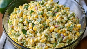 there's coleslaw in the bowl
