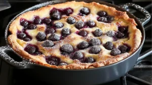 cherry clafoutis an easy french dessert