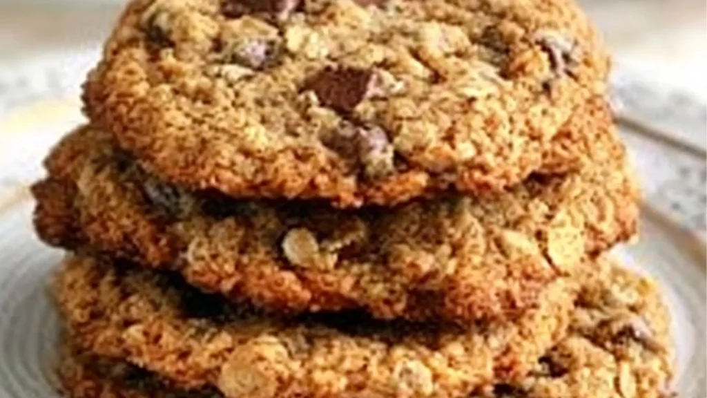 the best pumpkin oatmeal cookies are made with chocolate chips and almonds