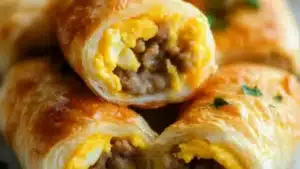 Sausage egg and cheese breakfast roll-ups recipe, easy breakfast roll-ups with sausage, homemade sausage egg and cheese rolls, breakfast roll-ups with scrambled eggs, breakfast recipe with sausage and cheese, quick sausage egg cheese breakfast recipe