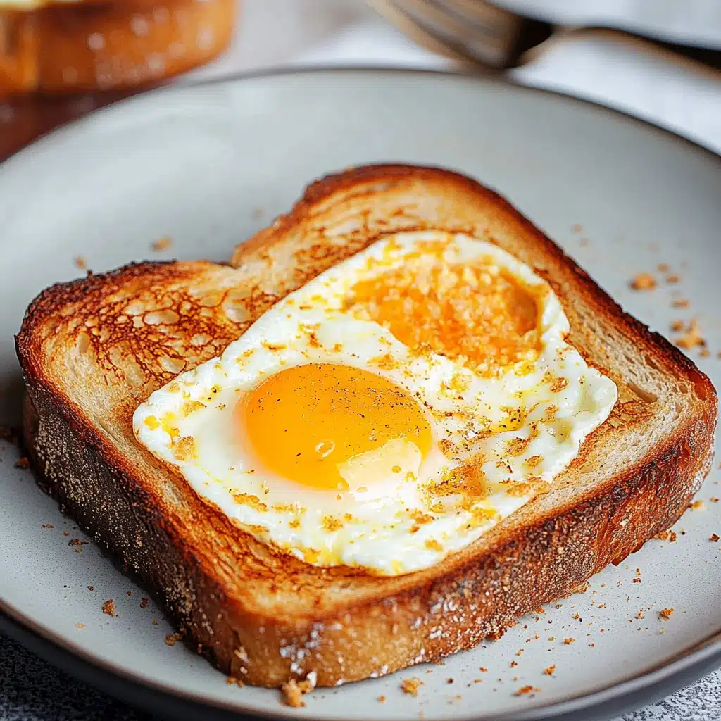Air Fryer Egg and Cheese Toast