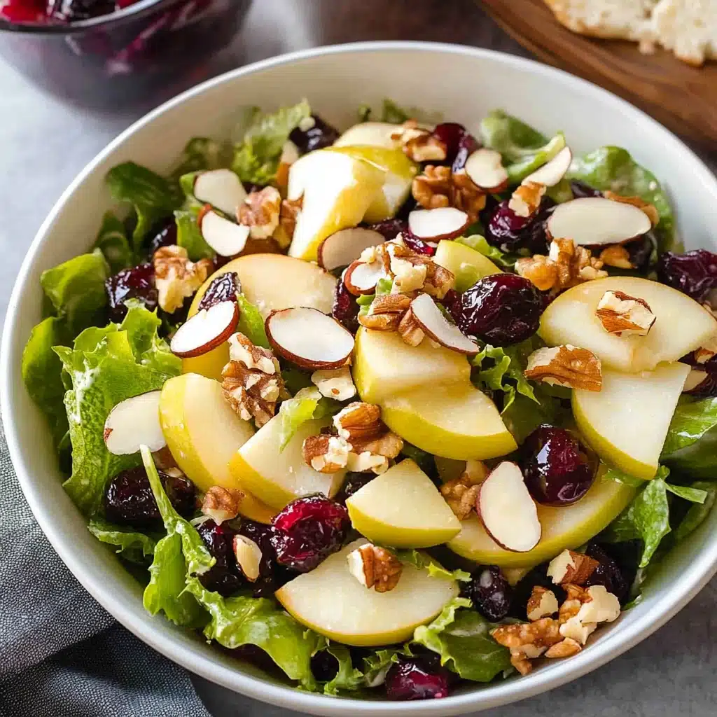 Apple Cranberry Walnut Salad