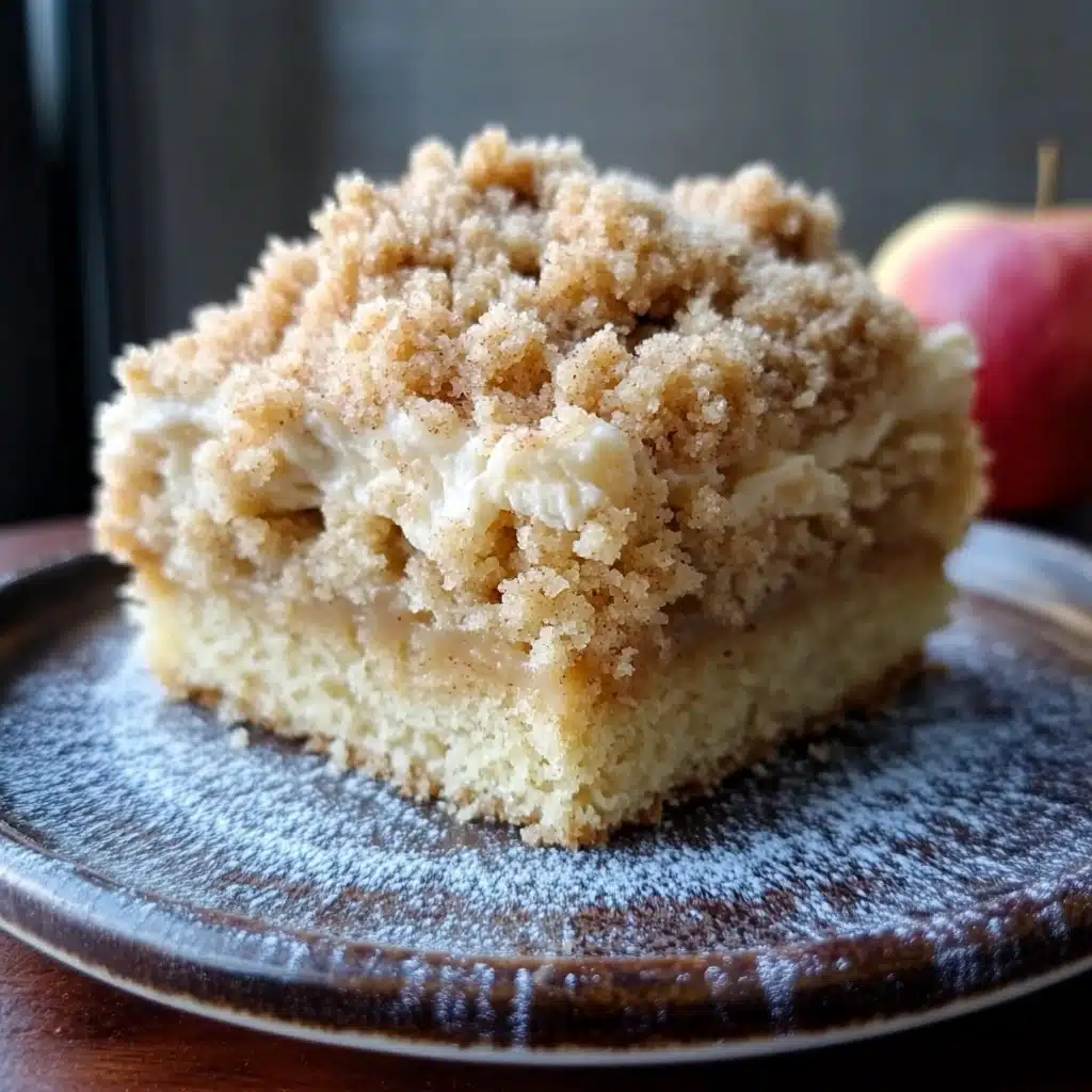 Caramel Apple Crumb Cakes