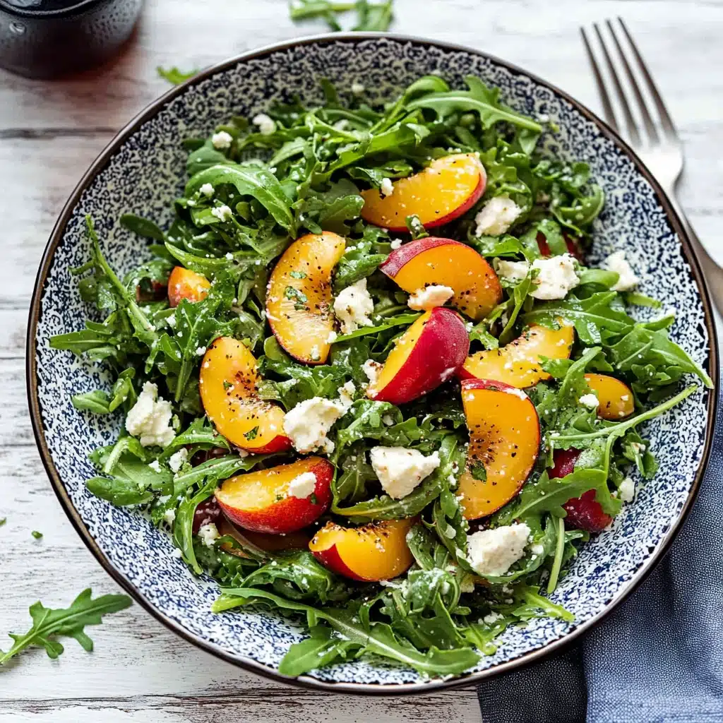 Arugula Nectarine Salad
