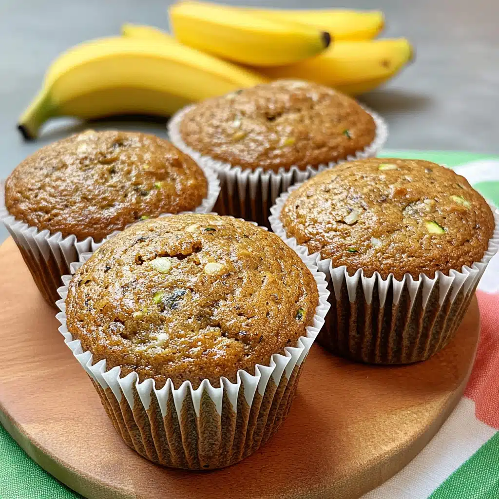 Banana Zucchini Muffins