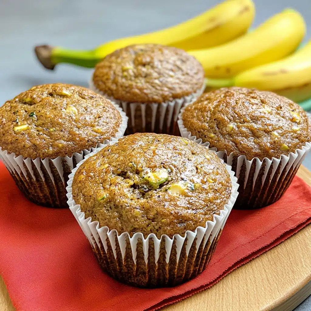 Banana Zucchini Muffins
