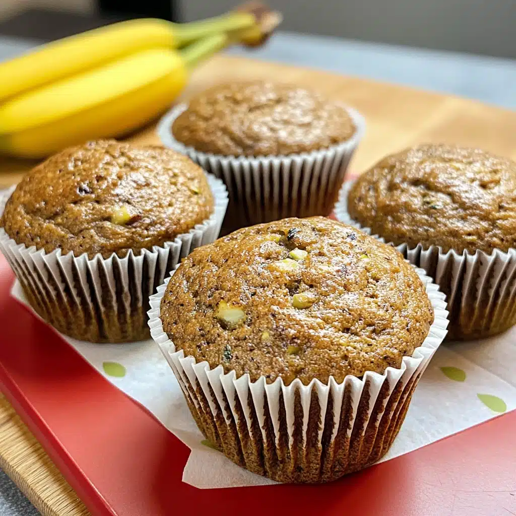 Banana Zucchini Muffins