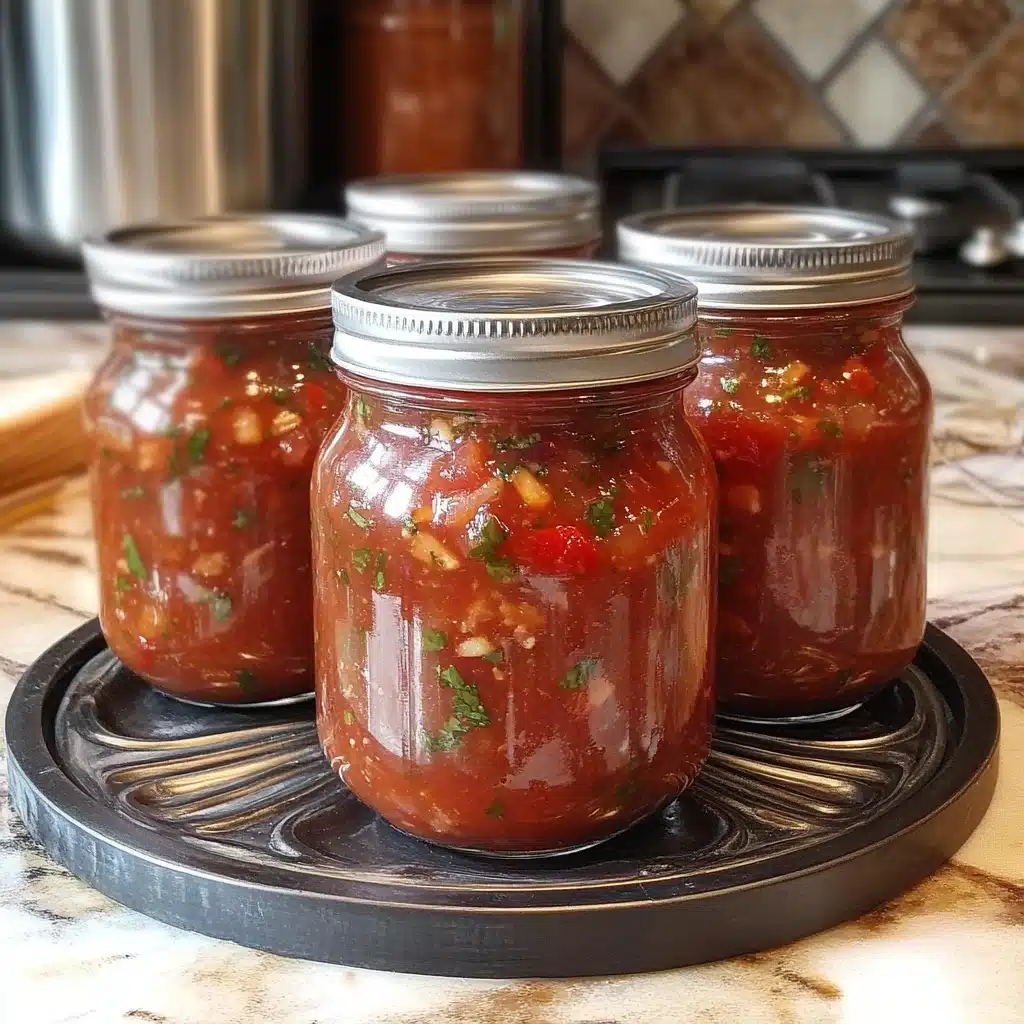Canning Homemade Salsa