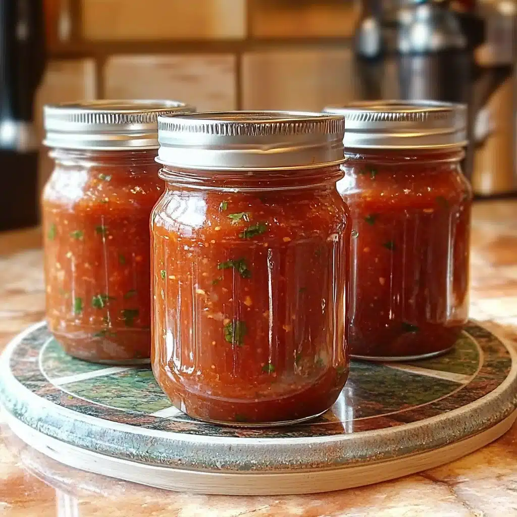 Canning Homemade Salsa