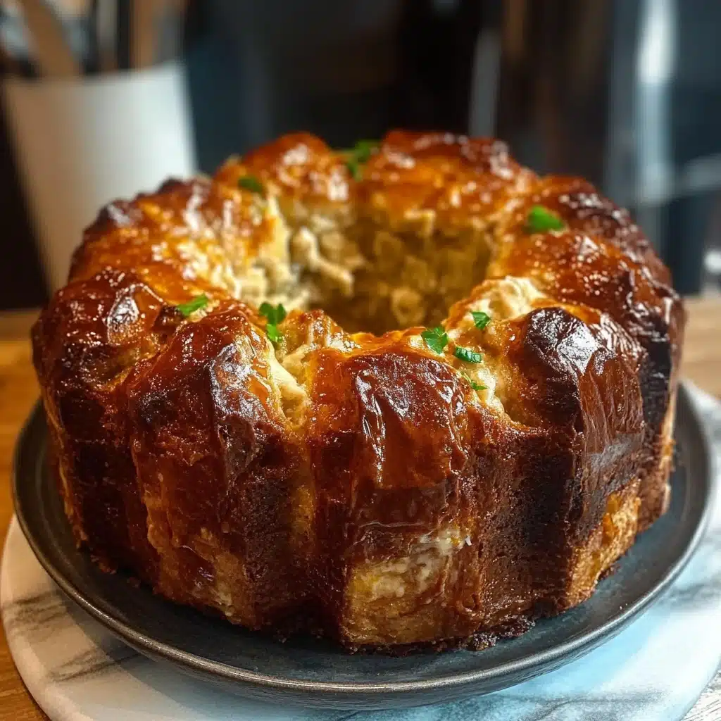 Chicken Alfredo Monkey Bread