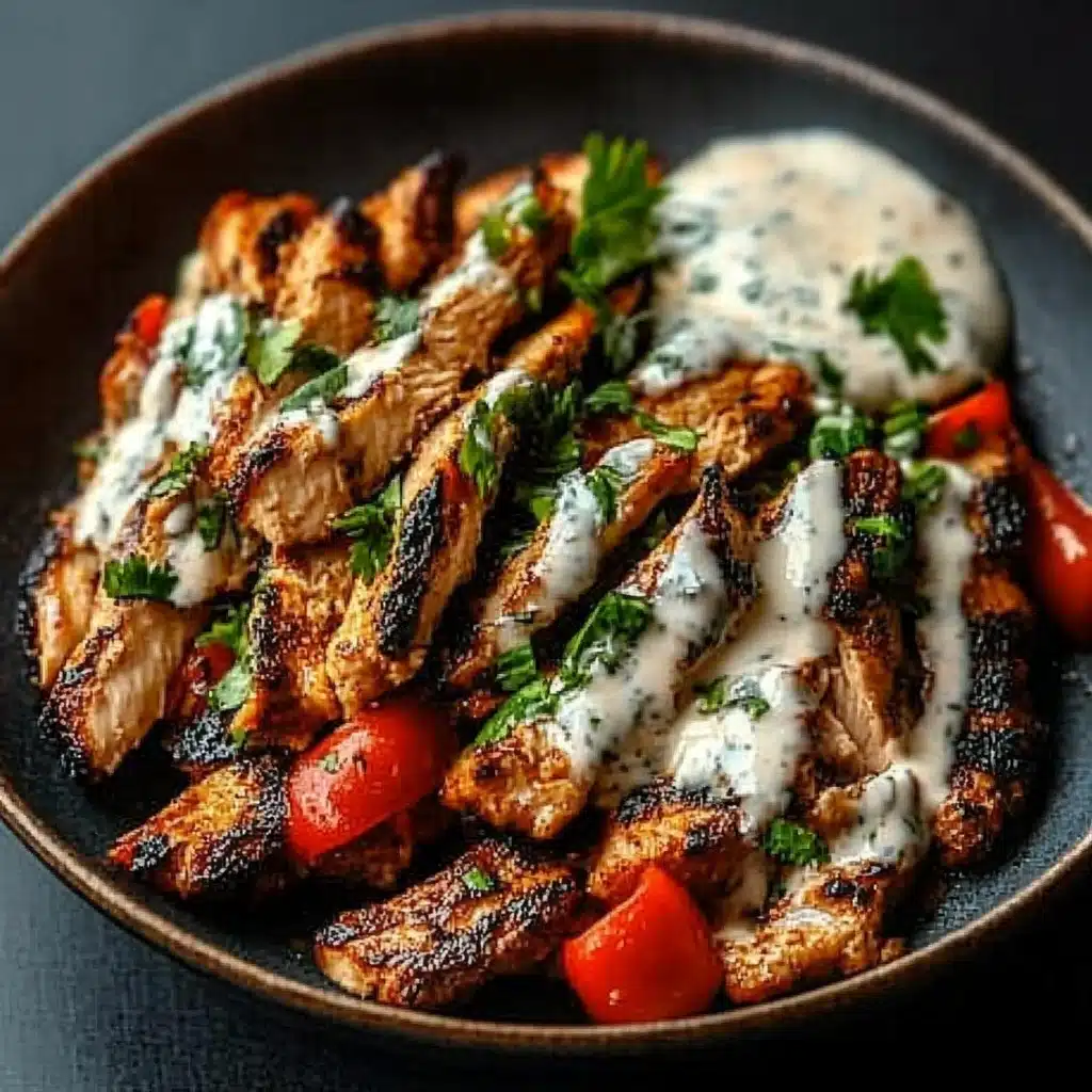 Chicken Shawarma with Garlic Sauce