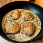 Chicken Thighs in Creamy Garlic Parmesan Sauce