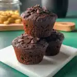 Chocolate Spinach Muffins