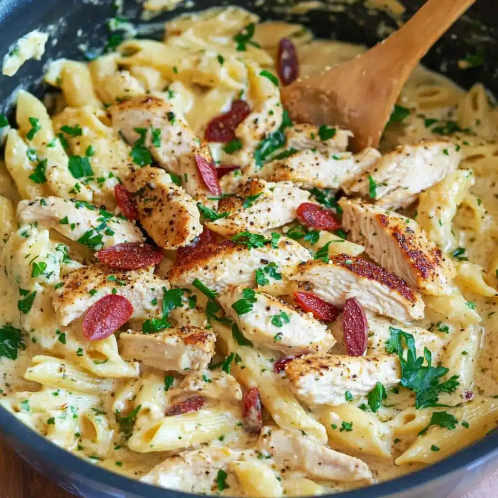 Crock Pot Creamy Cajun Chicken Pasta