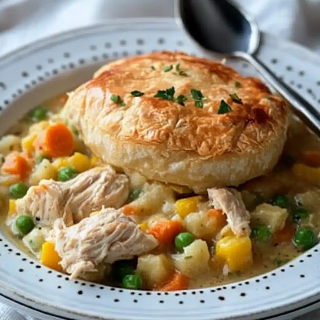 Best Crockpot Chicken Pot Pie | Creamy, Hearty & Easy Dinner Idea!