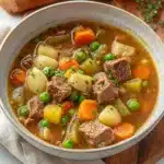 Crockpot Vegetable Beef Soup