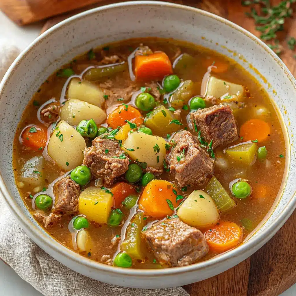 Crockpot Vegetable Beef Soup
