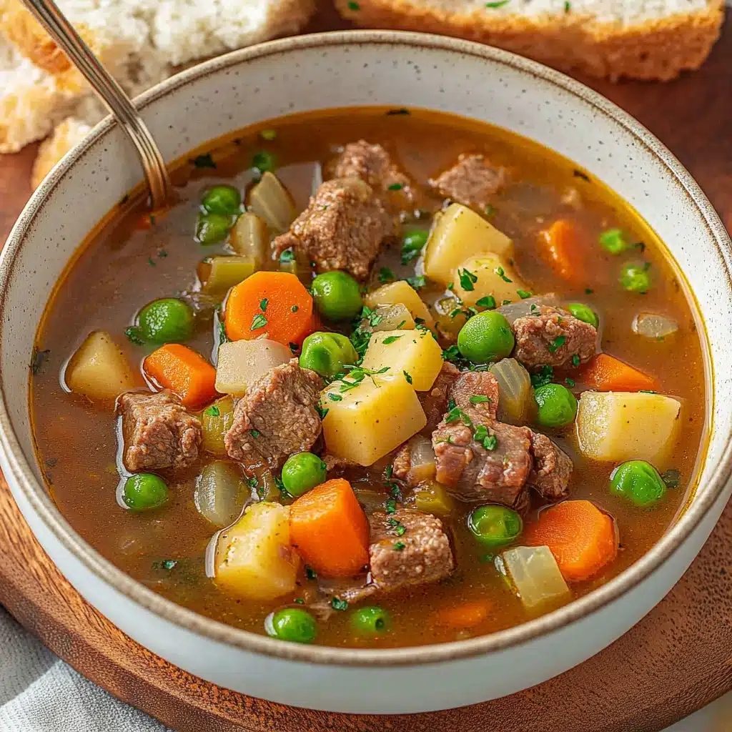 Crockpot Vegetable Beef Soup