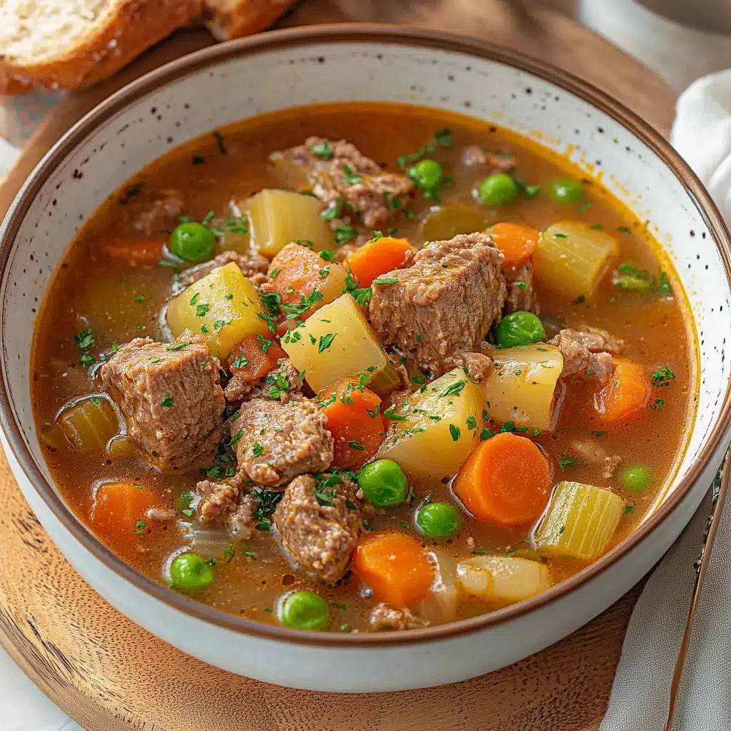 Crockpot Vegetable Beef Soup
