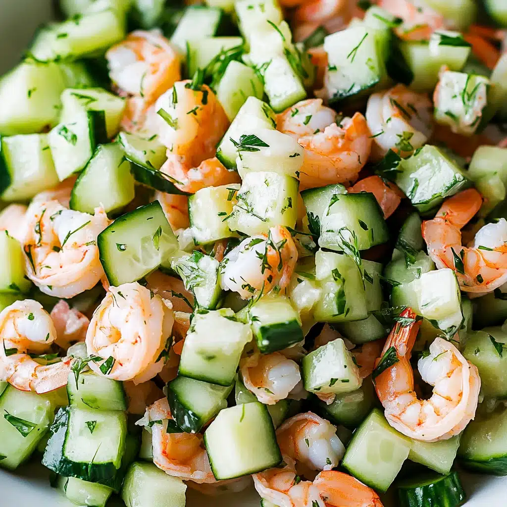 Cucumber Shrimp Salad