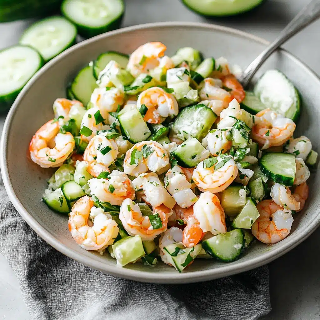 Cucumber Shrimp Salad
