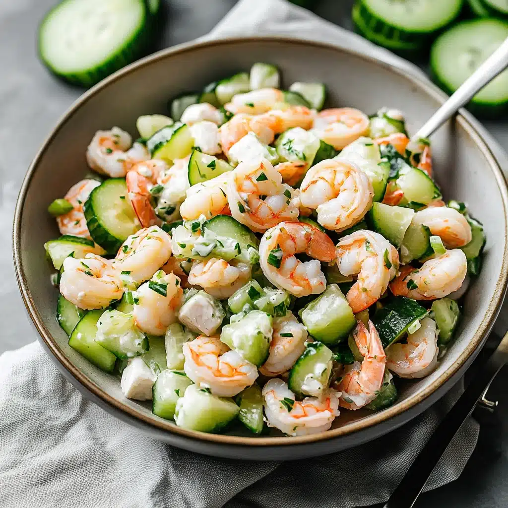 Cucumber Shrimp Salad