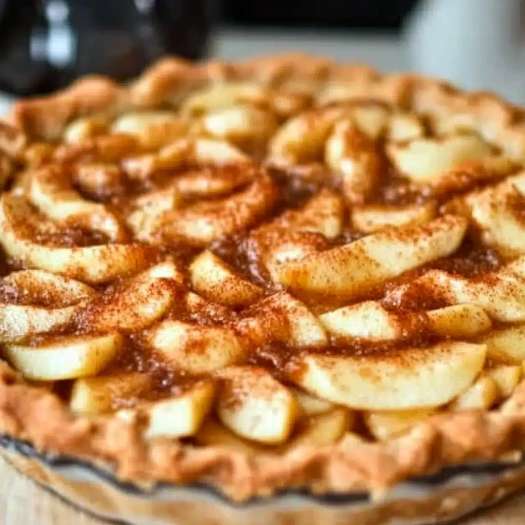 Dietary Apple Pie with Cottage Cheese and Yogurt