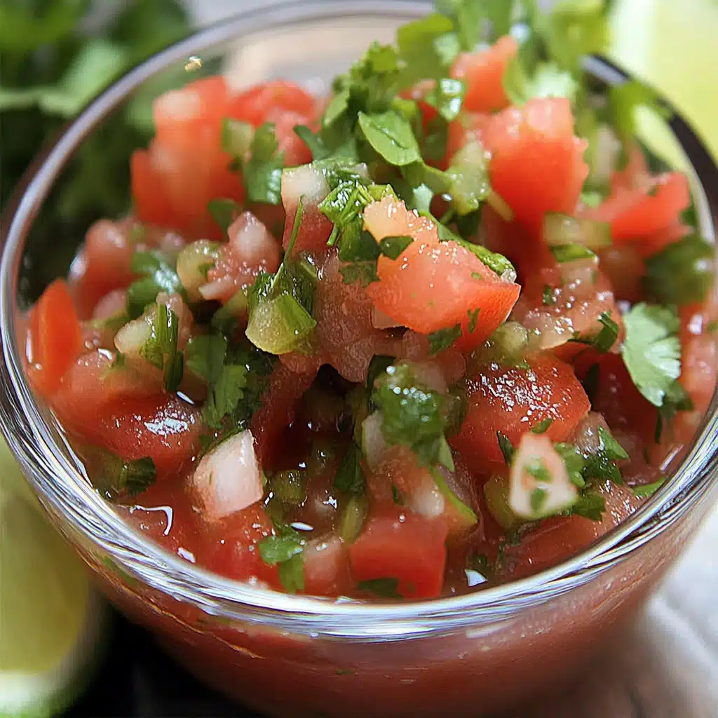 Fresh Salsa with Cilantro & Lime