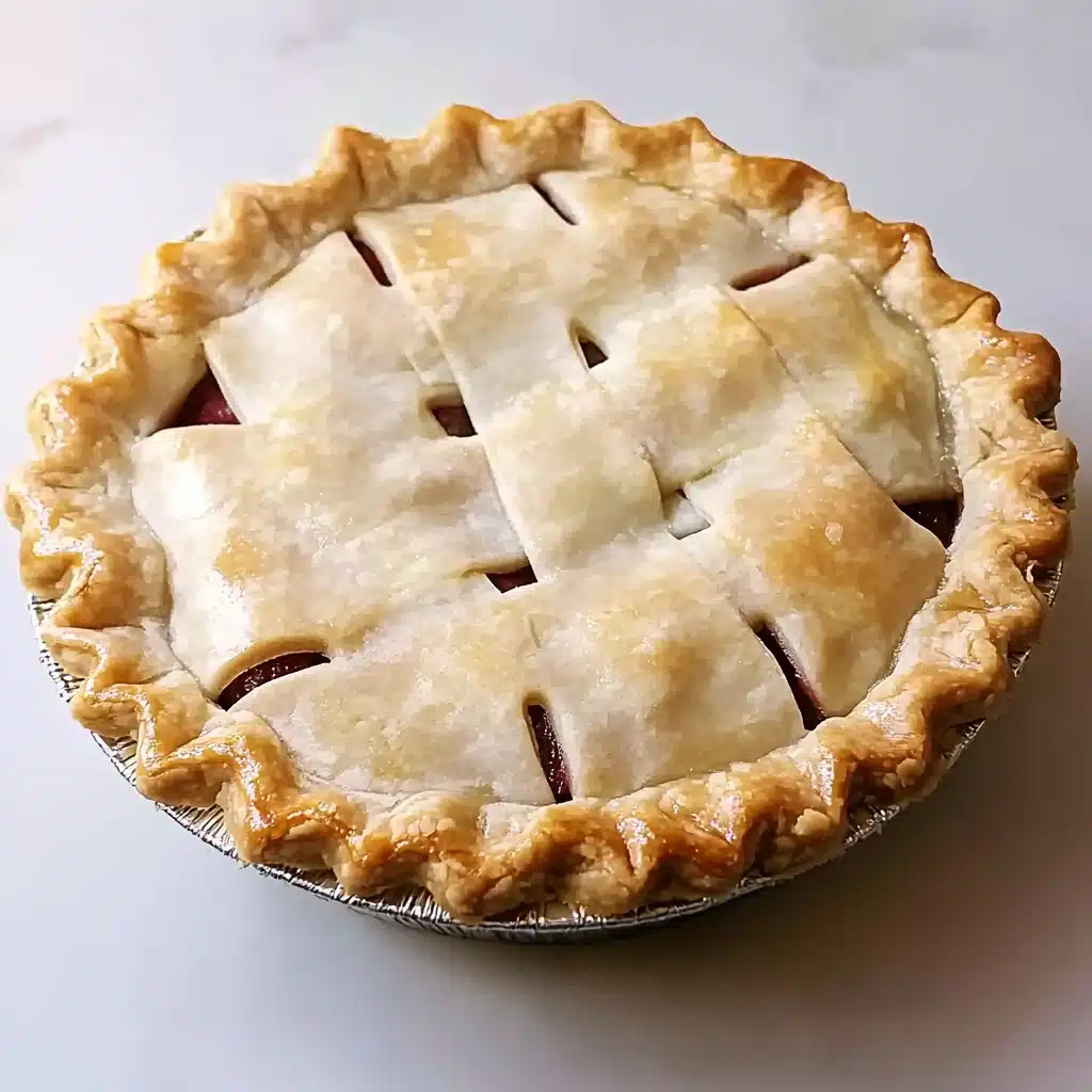 Fresh Strawberry Rhubarb Pie