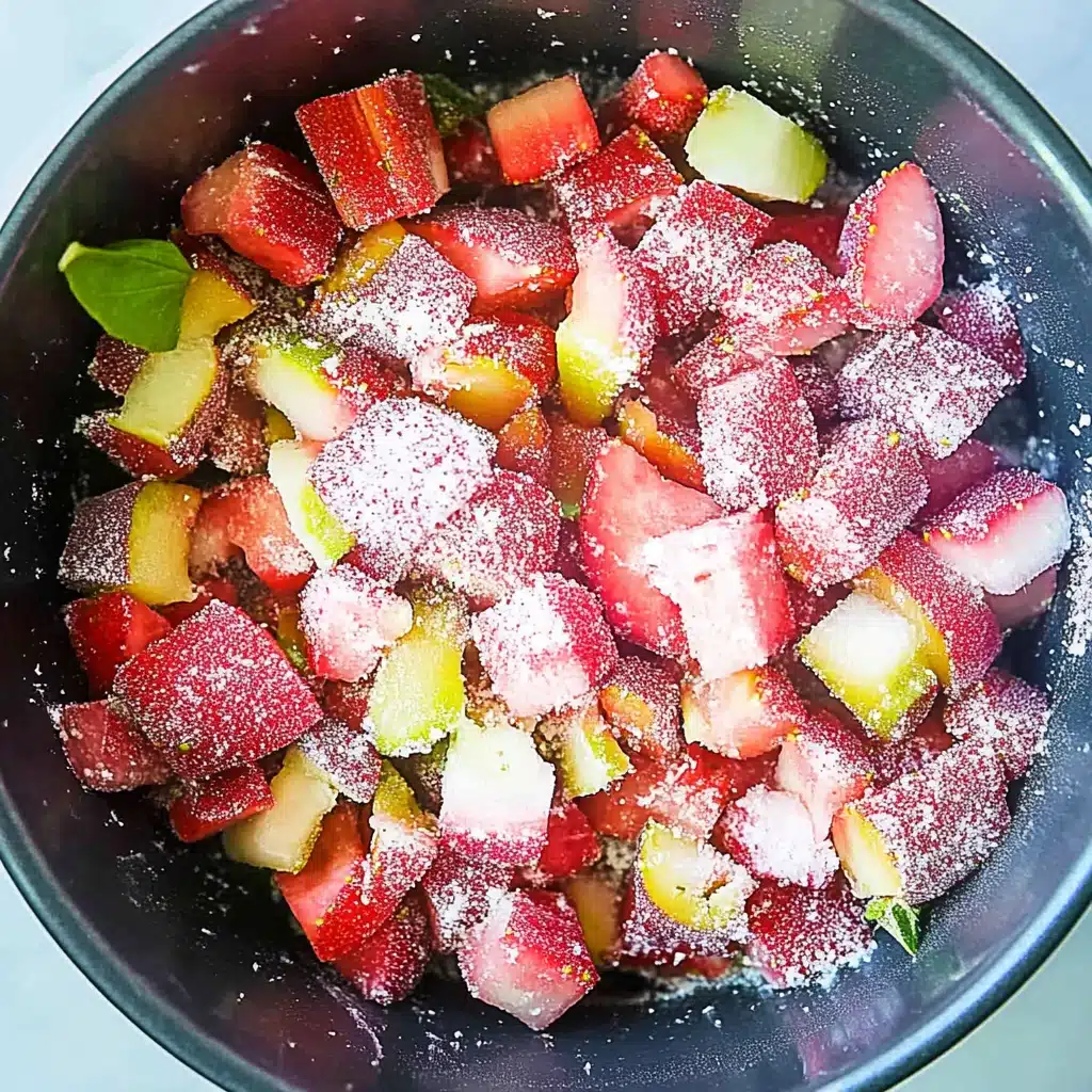 Fresh Strawberry Rhubarb Pie