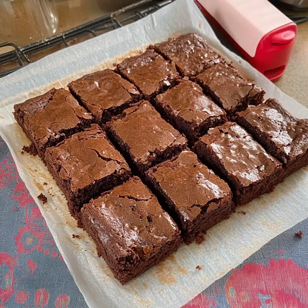 Eggless Condensed Milk Brownies