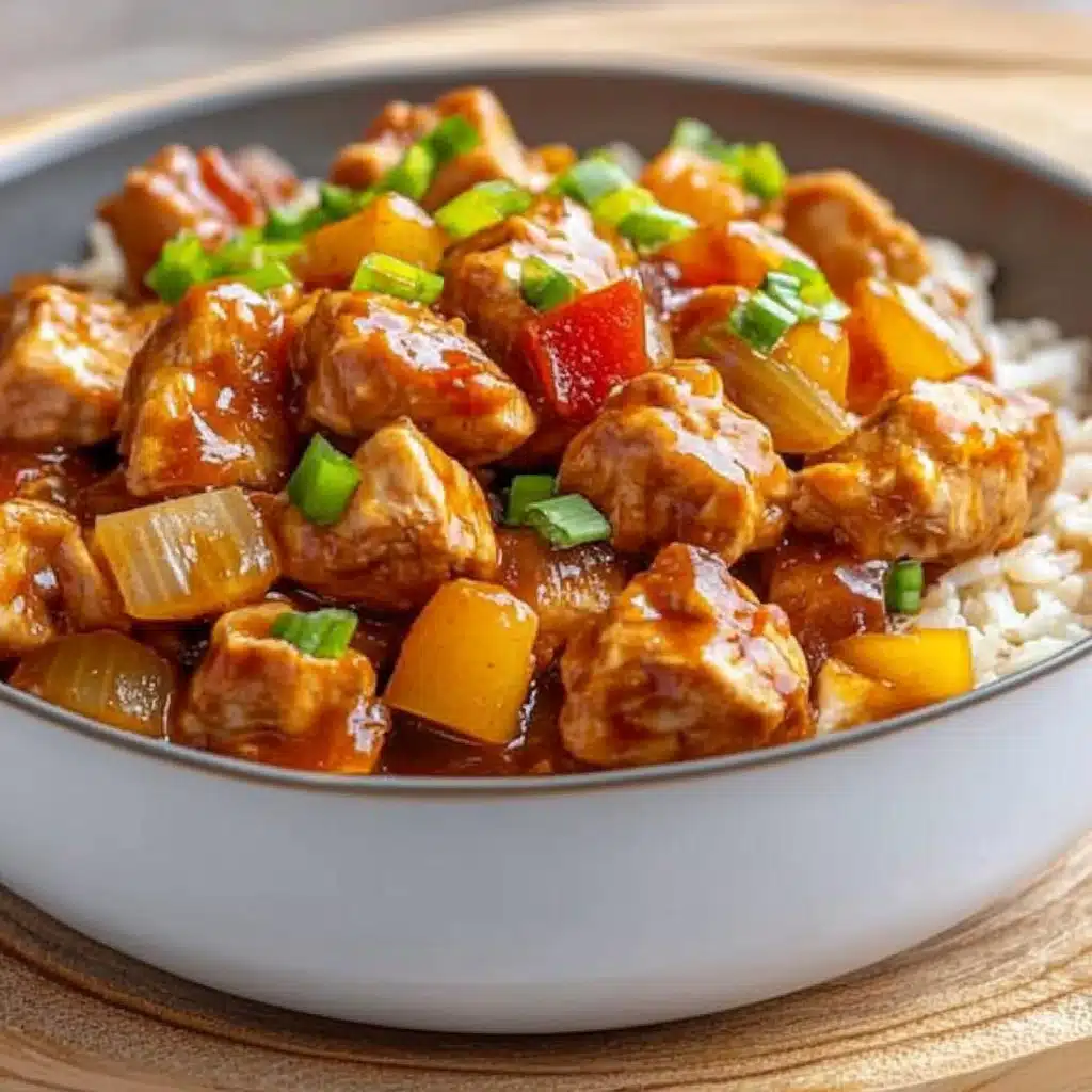 Sweet Hawaiian Crockpot Chicken