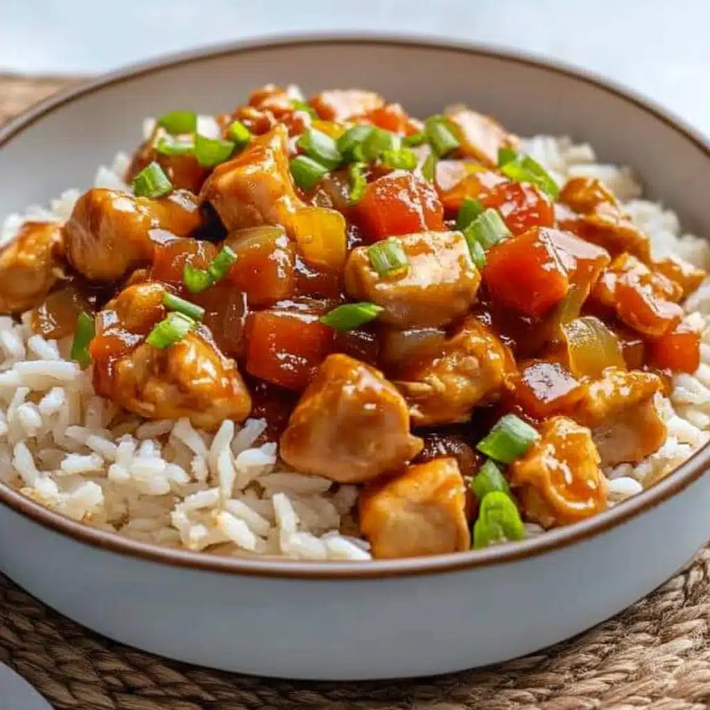 Sweet Hawaiian Crockpot Chicken
