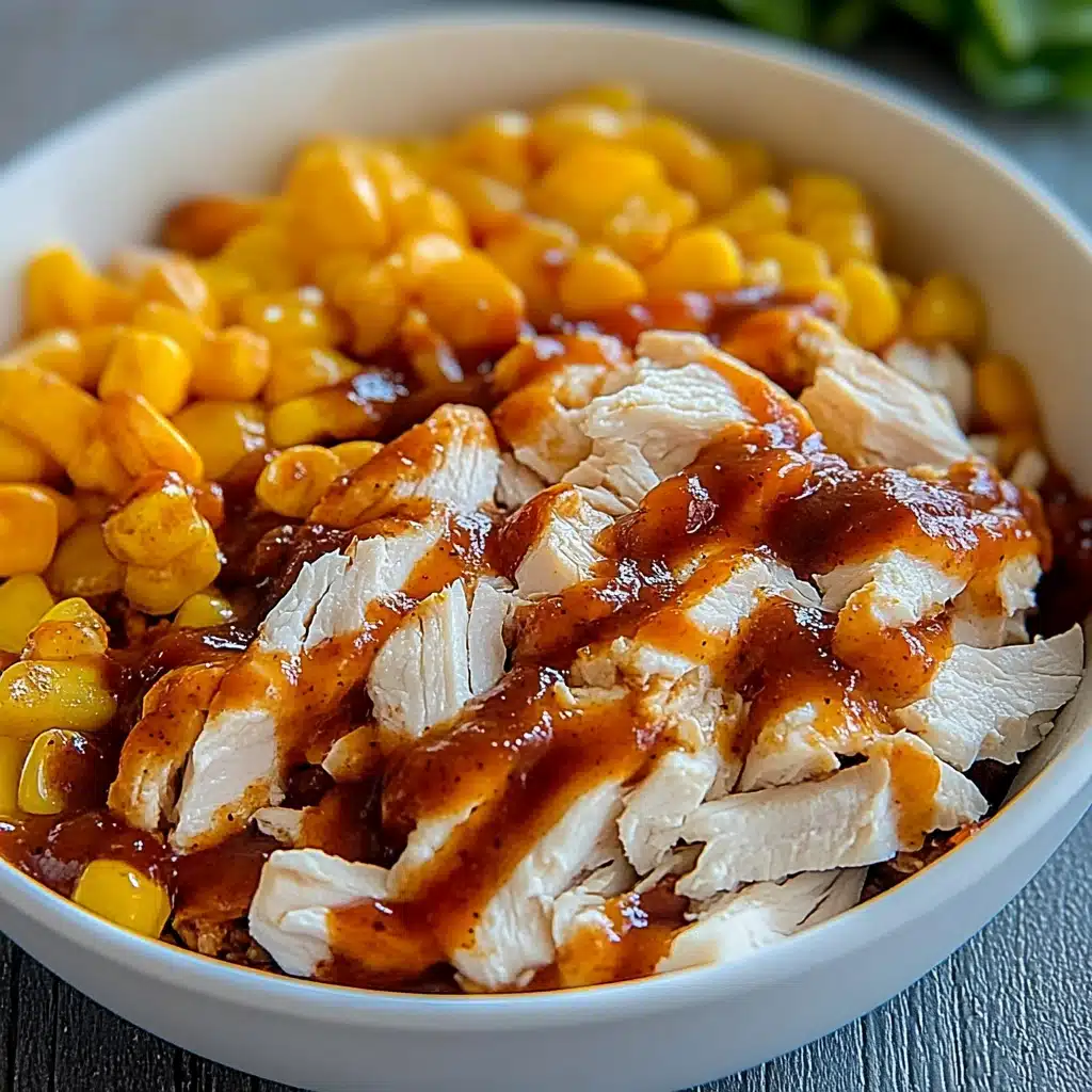 High Protein BBQ Chicken Ranch Bowl