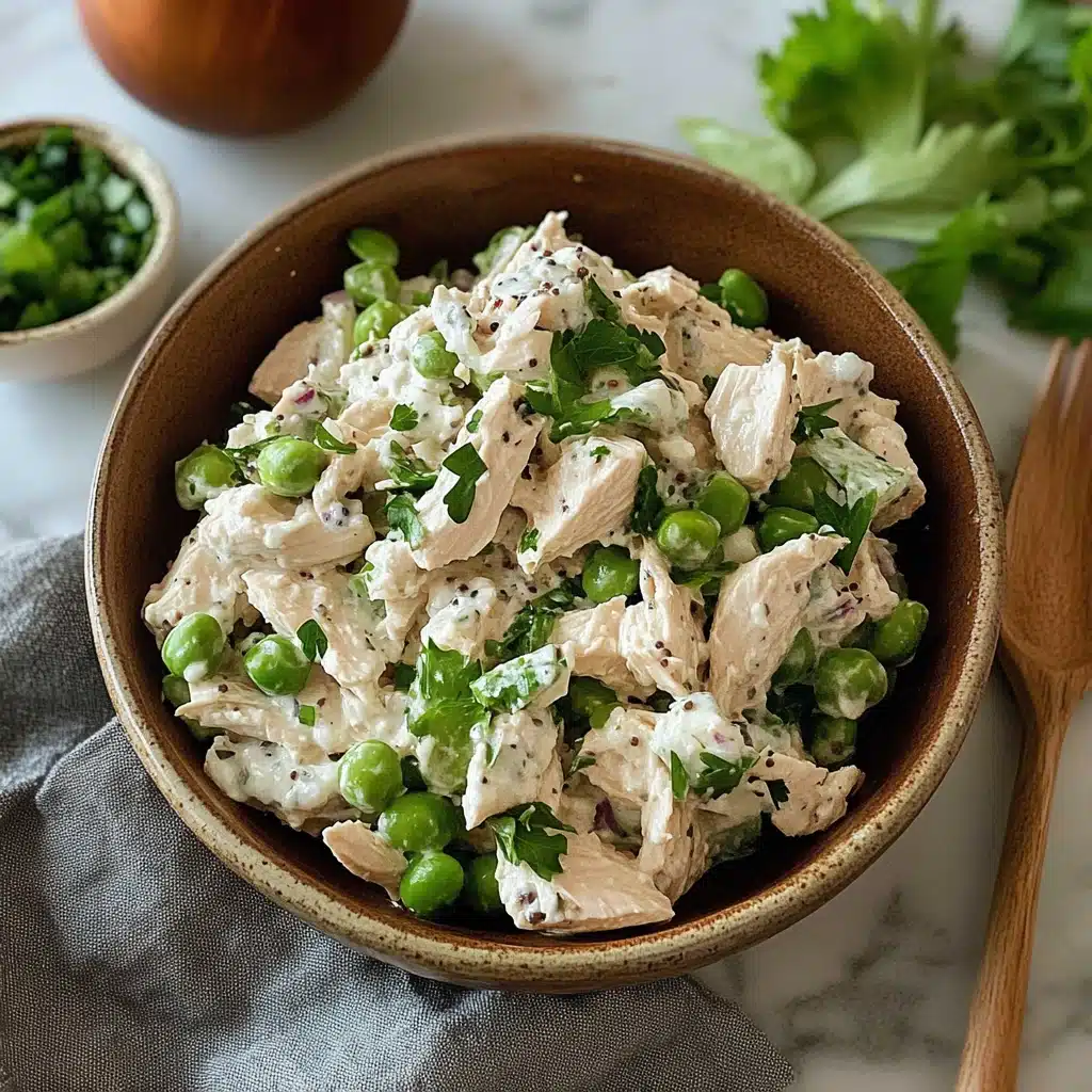 High Protein Chicken Salad with Cottage Cheese