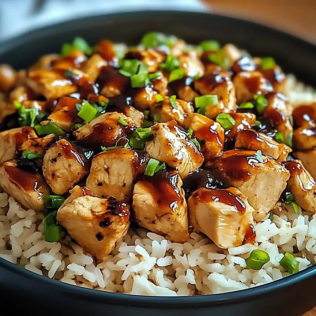 Honey BBQ Chicken Rice