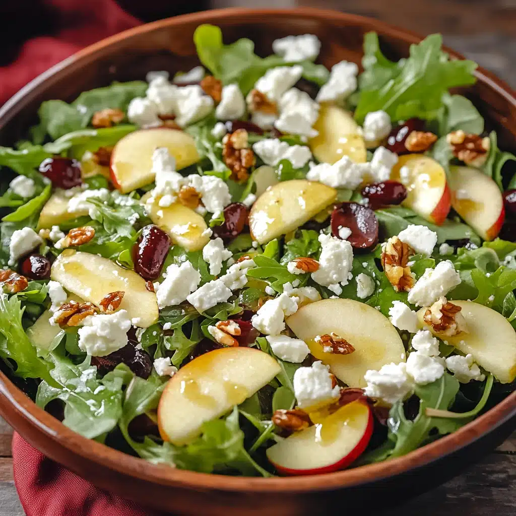 Honeycrisp Apple and Feta Salad
