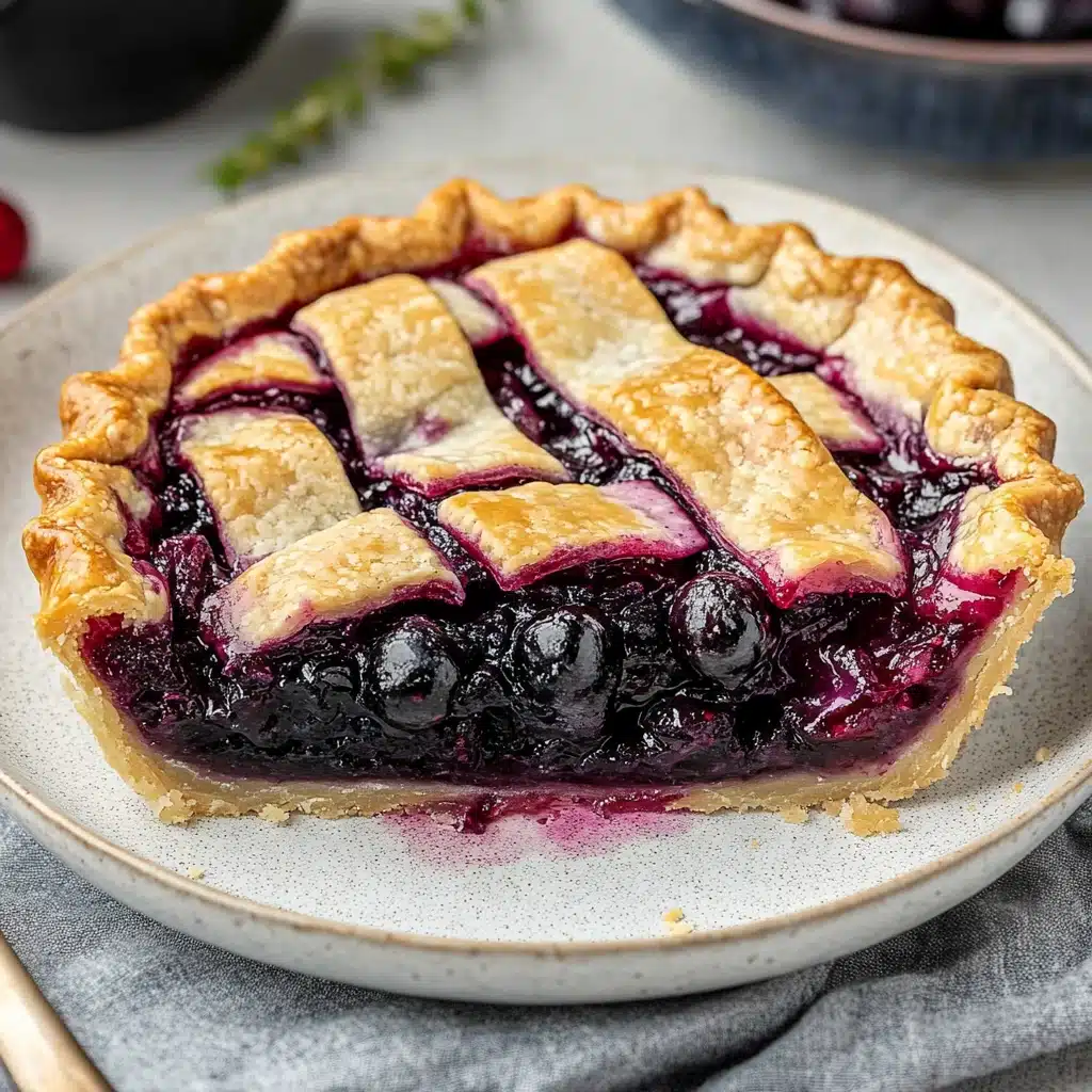 Best Wild Huckleberry Pie