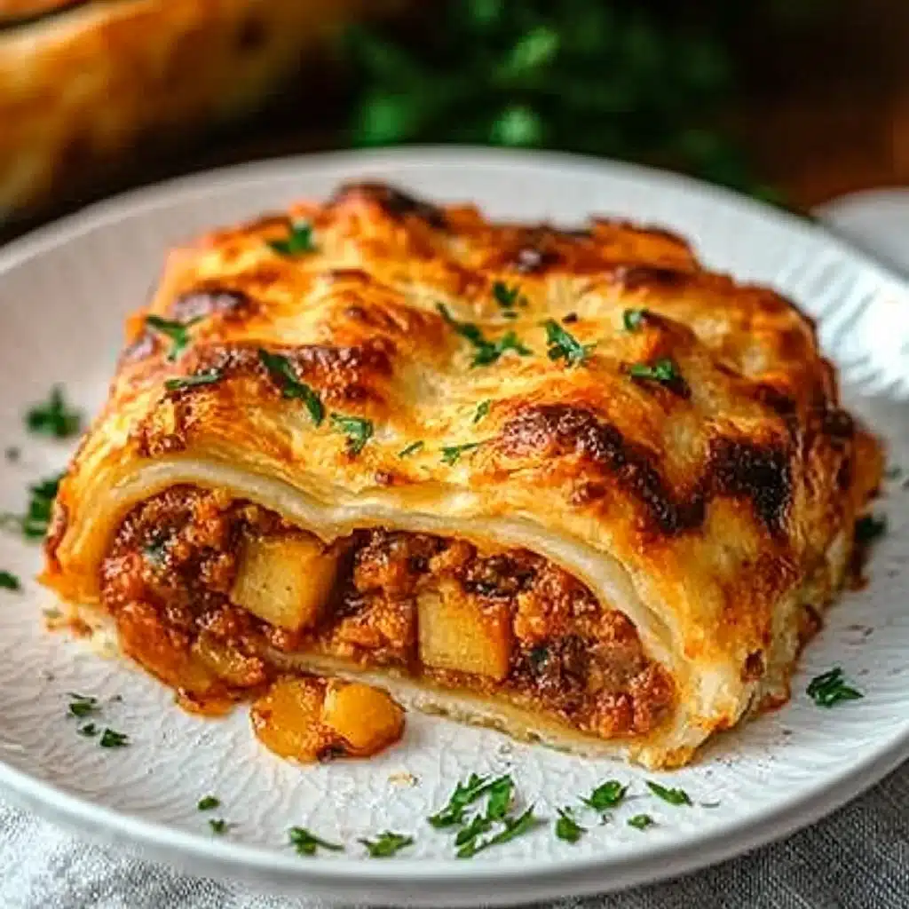 Italian Crescent Casserole