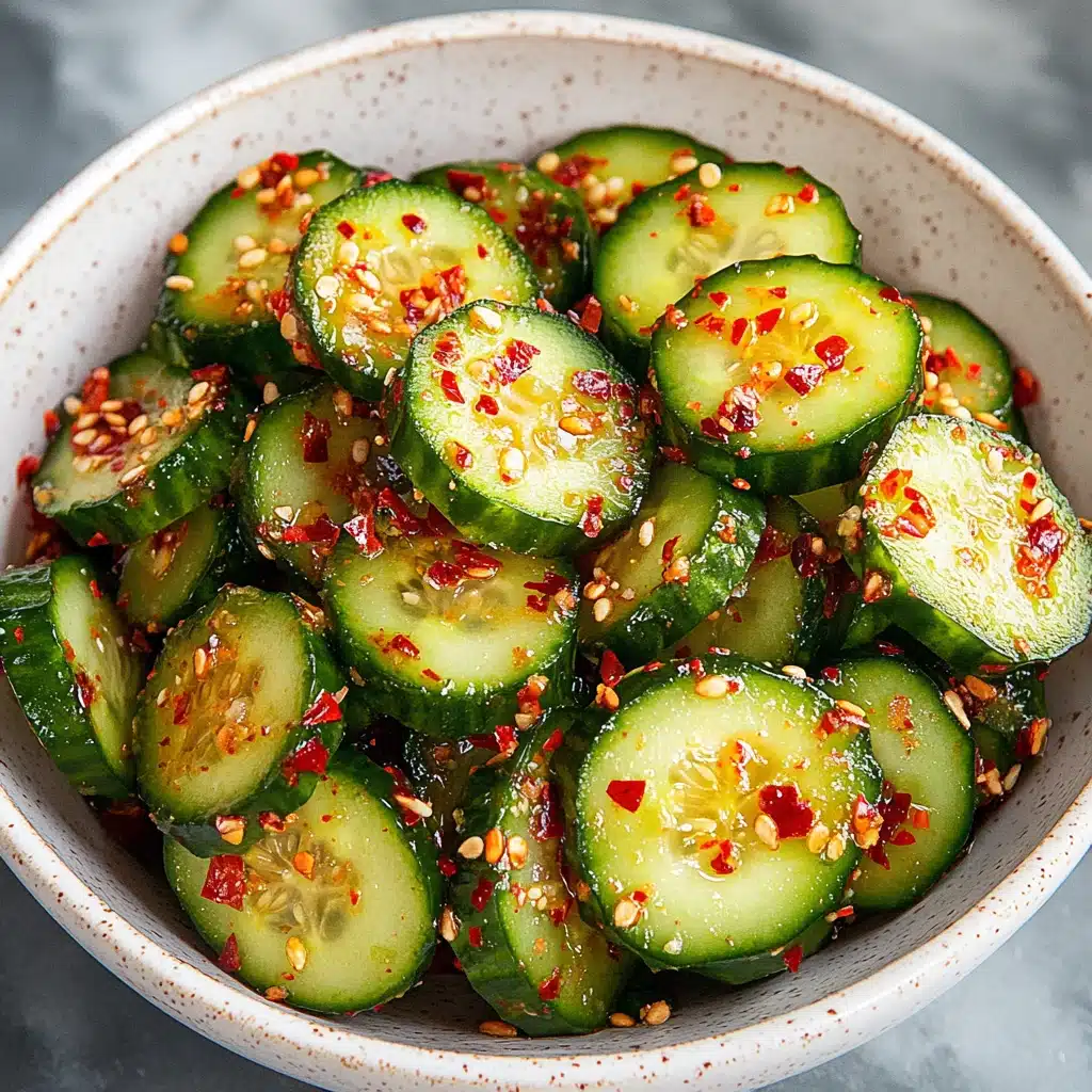 Easy Korean Cucumber Salad