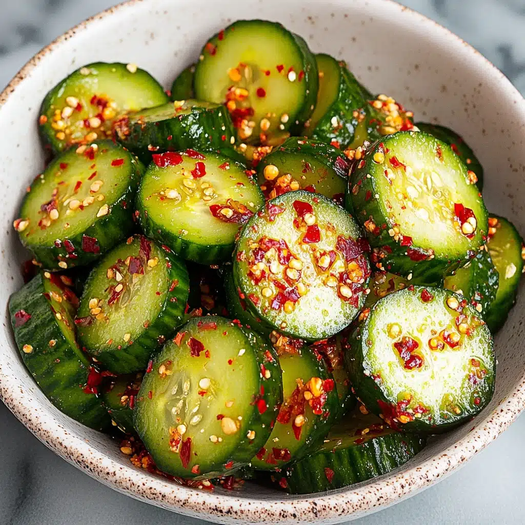 Easy Korean Cucumber Salad