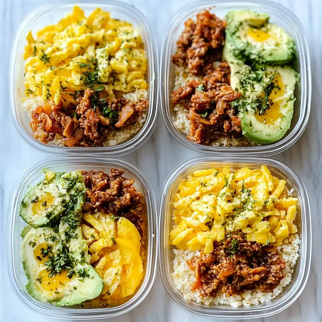 Make-Ahead Breakfast Bowls