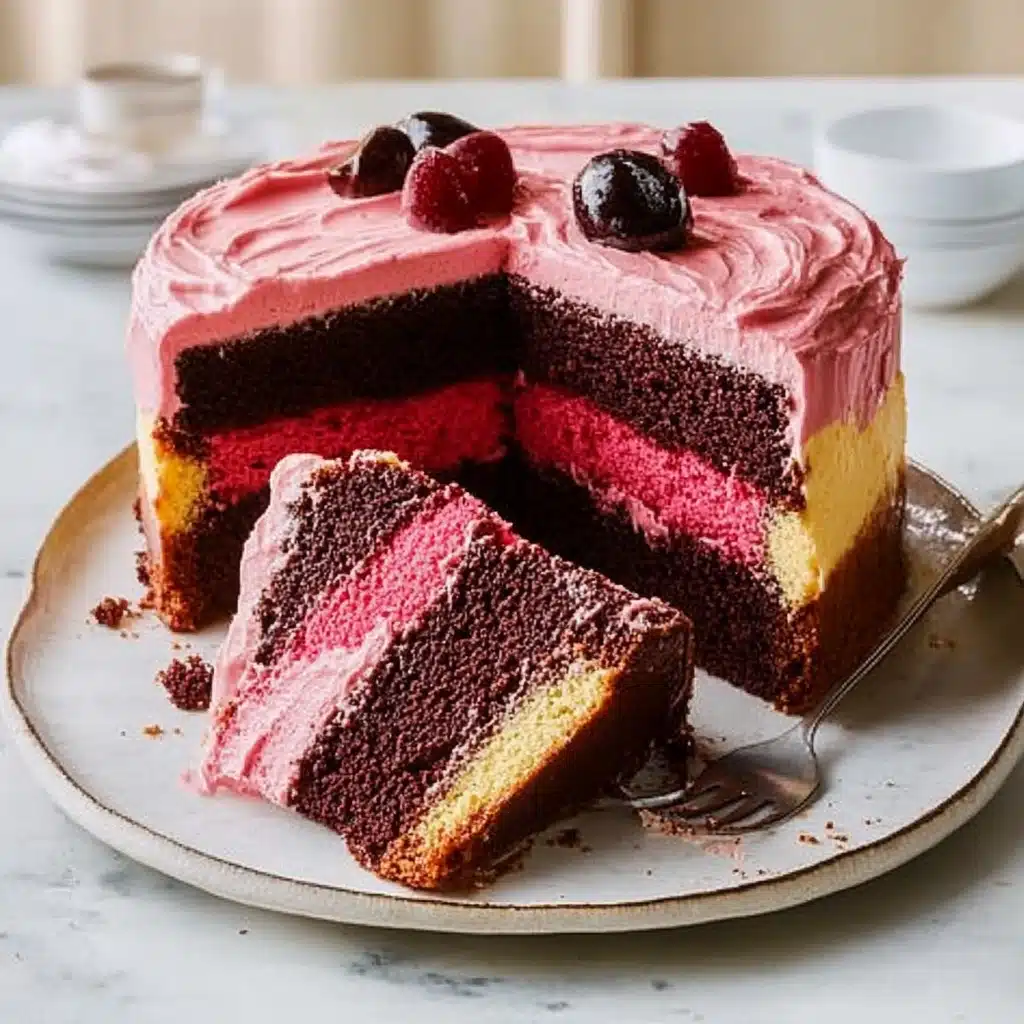 Neapolitan Cake
