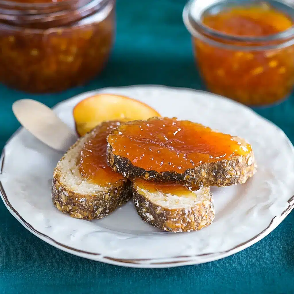 Yummy Small Batch Nectarine Jam